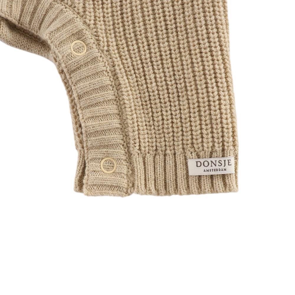 Dantje Jumpsuit | Bear | Milk Chocolate