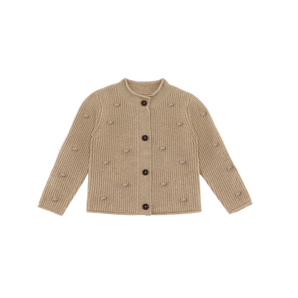 Marloes Merino Wool Cardigan | Biscotti Melange