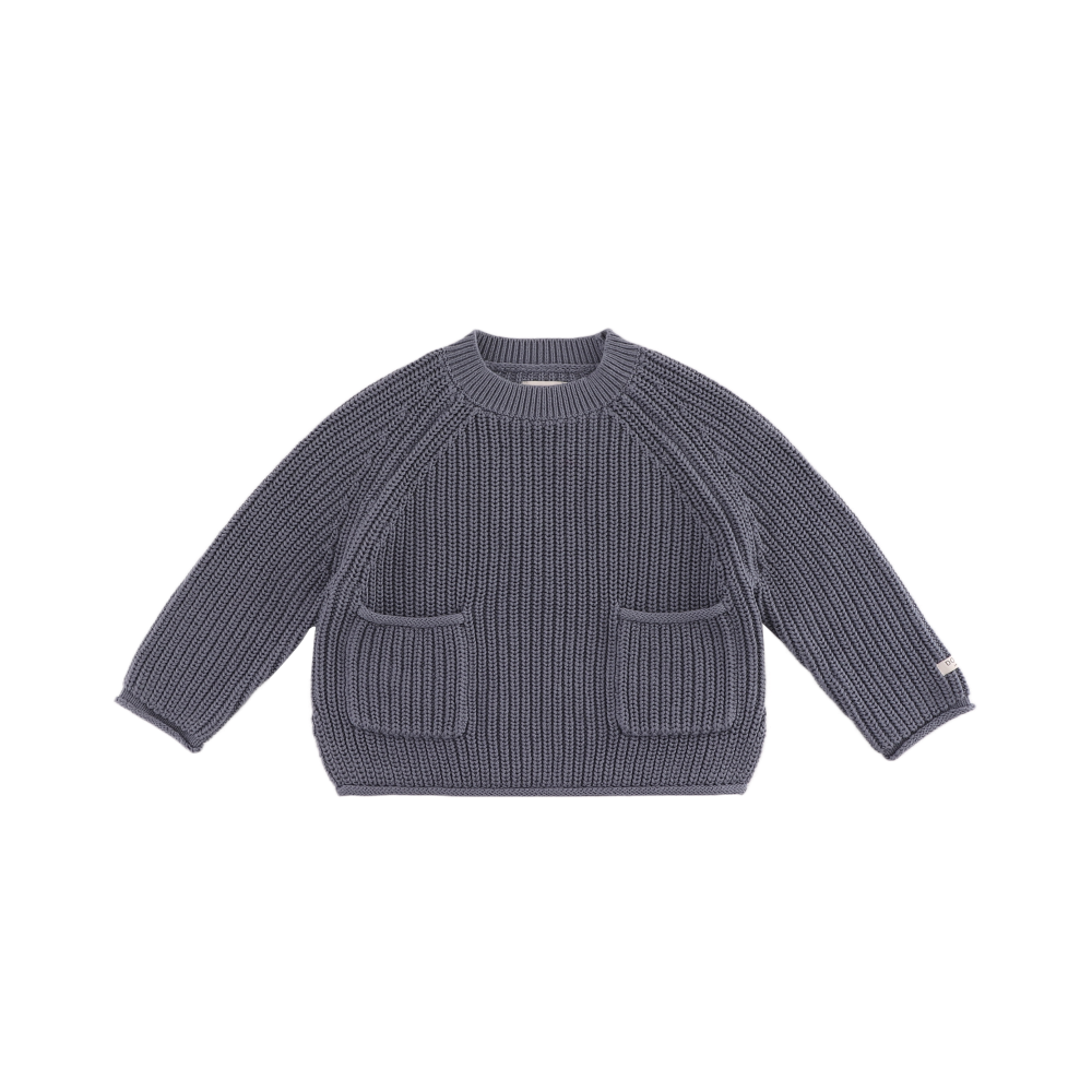 Stella Sweater | Steel Blue