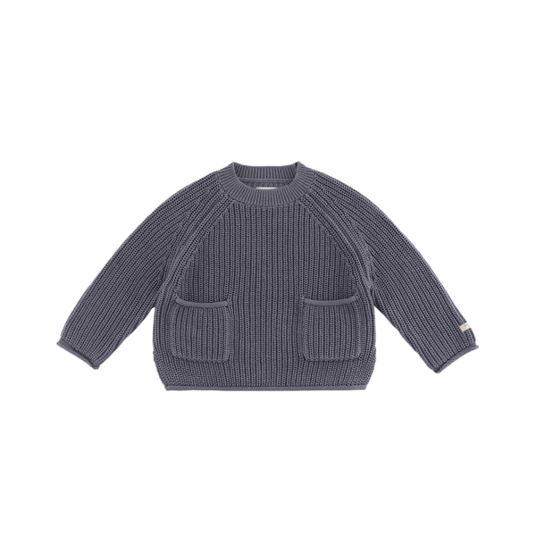 Stella Sweater | Steel Blue