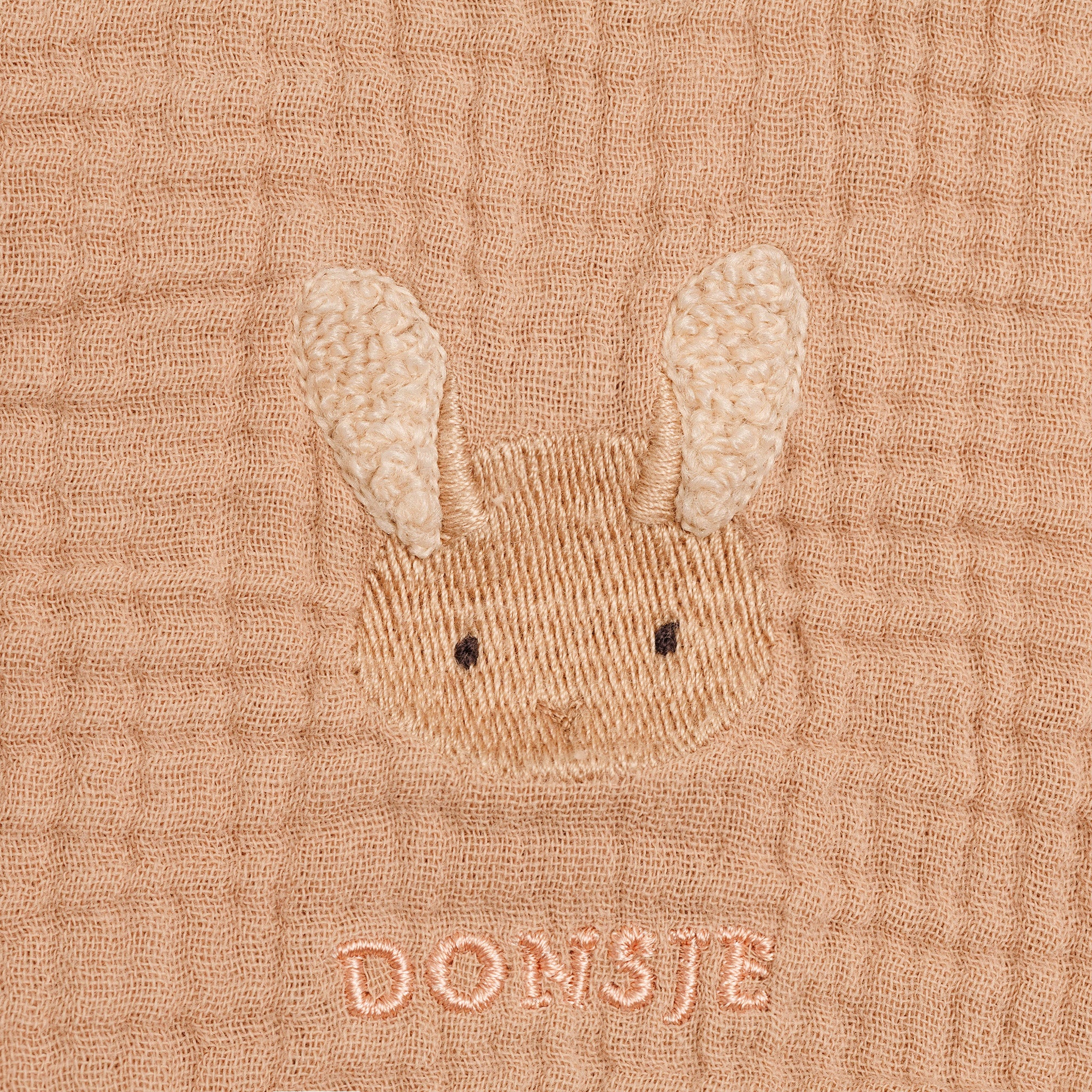 Sieby Washcloth | Fluffy Bunny | Rose Mocha