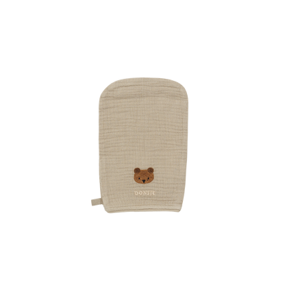 Sieby Washcloth | Bear | Taupe