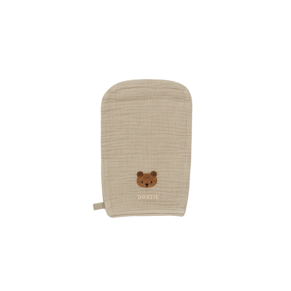 Sieby Washcloth | Bear | Taupe