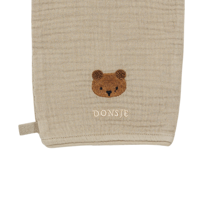 Sieby Washcloth | Bear | Taupe