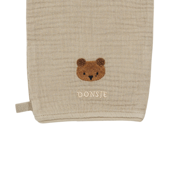 Sieby Washcloth | Bear | Taupe