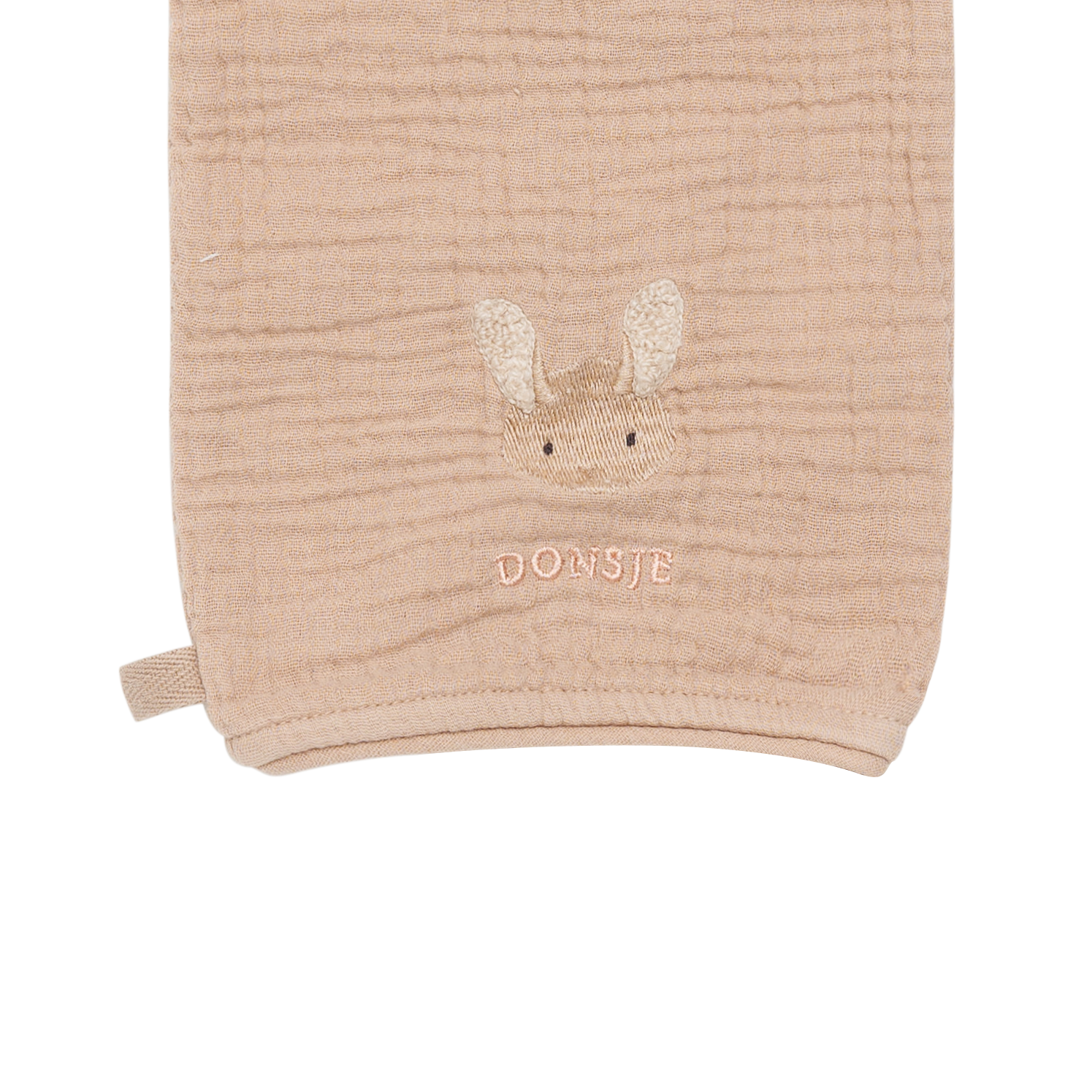 Sieby Washcloth | Fluffy Bunny | Rose Mocha
