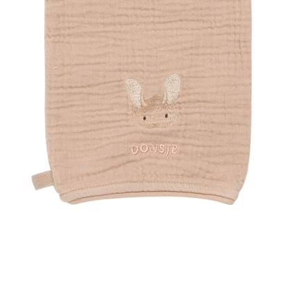 Sieby Washcloth | Fluffy Bunny | Rose Mocha