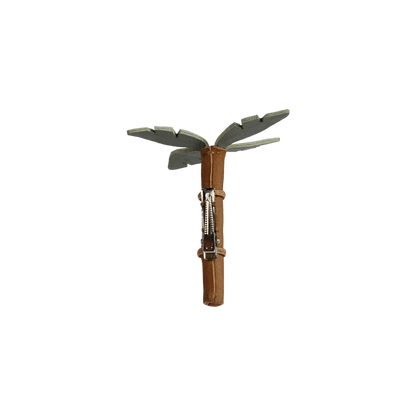 Sina Clip | Palm Tree | Green Bay Leather