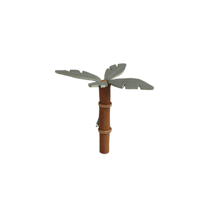 Sina Clip | Palm Tree | Green Bay Leather