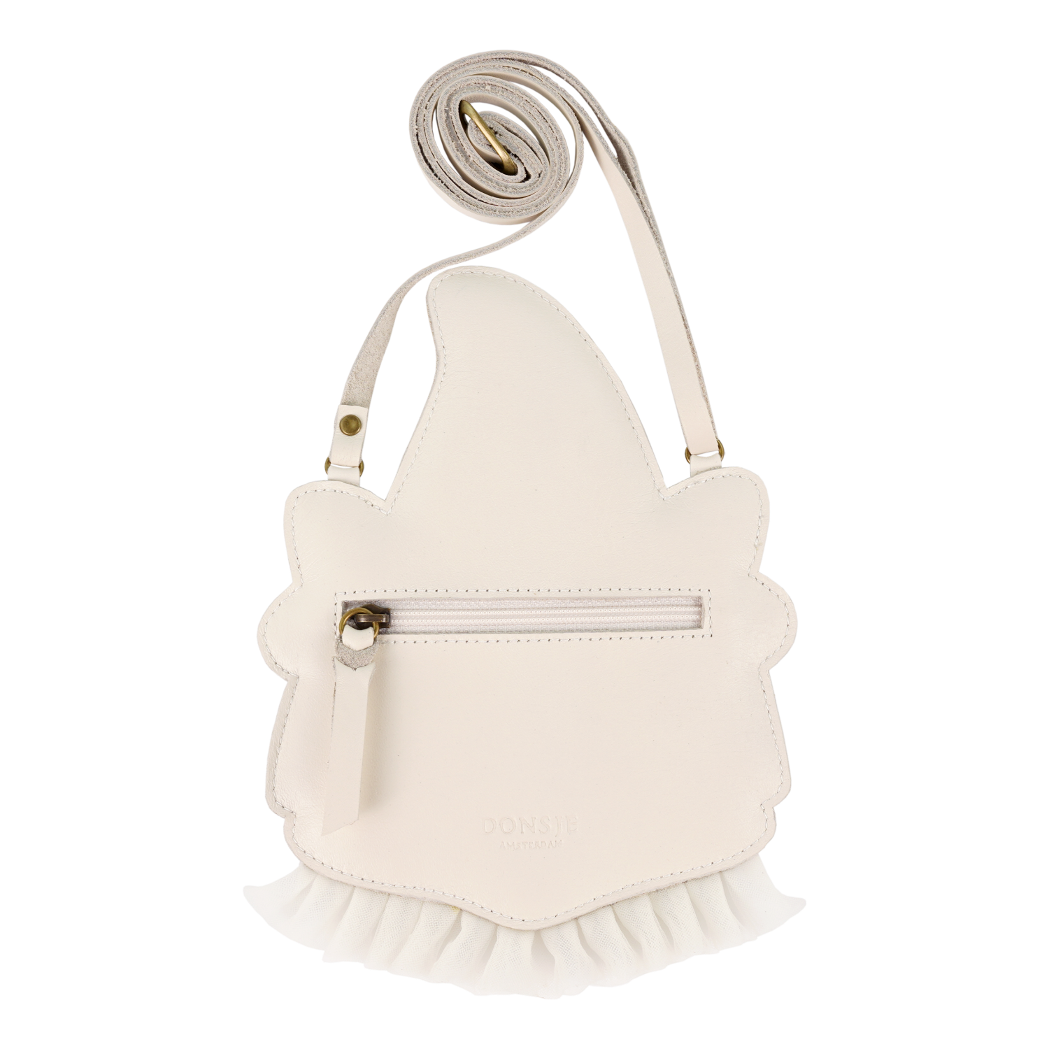 Spokie Purse | Magic Cat | Off White Leather