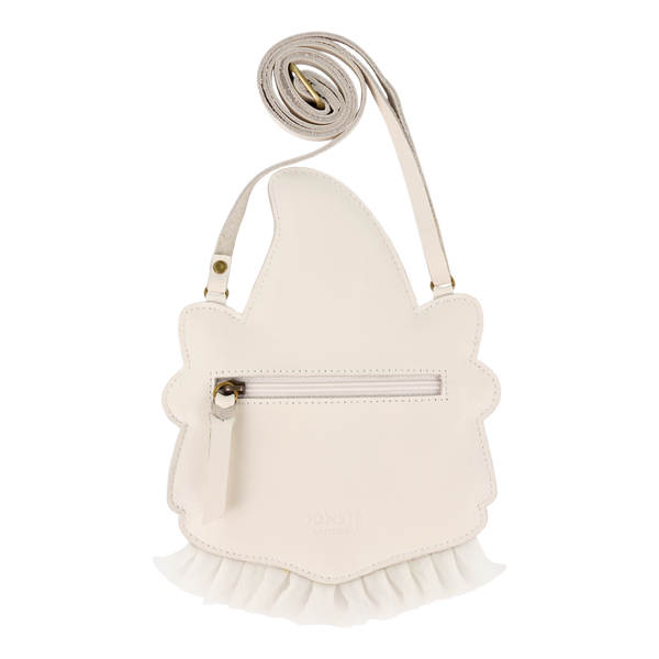 Spokie Purse | Magic Cat | Off White Leather