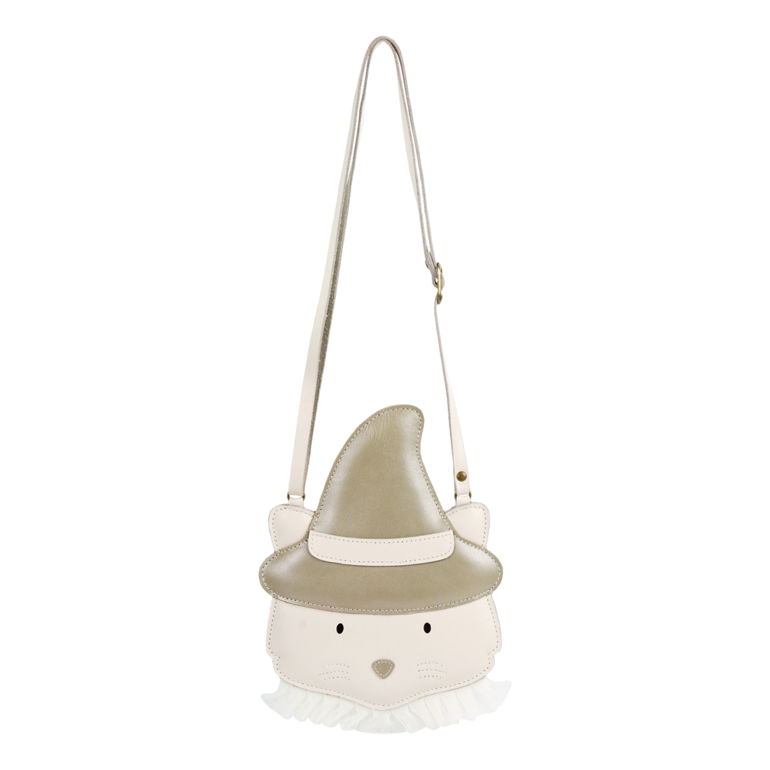 Spokie Purse | Magic Cat | Off White Leather