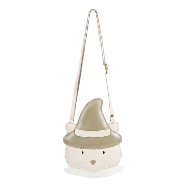 Spokie Purse | Magic Cat | Off White Leather