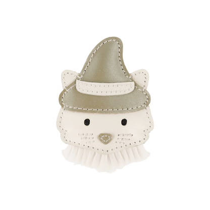 Spokie Clip | Magic Cat | Off White Leather