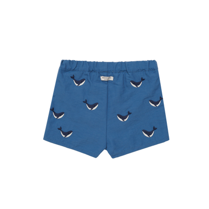Wangu Swim Shorts | Whales | Royal Blue