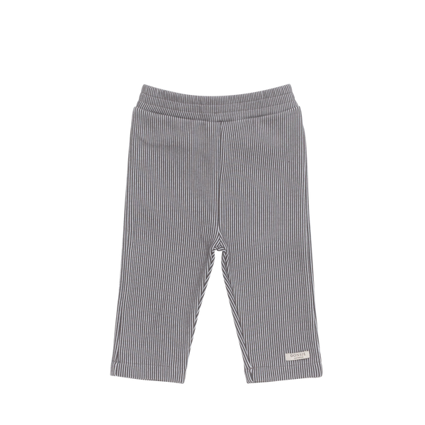 Teijs Trousers | Cloudy Grey - White Striped