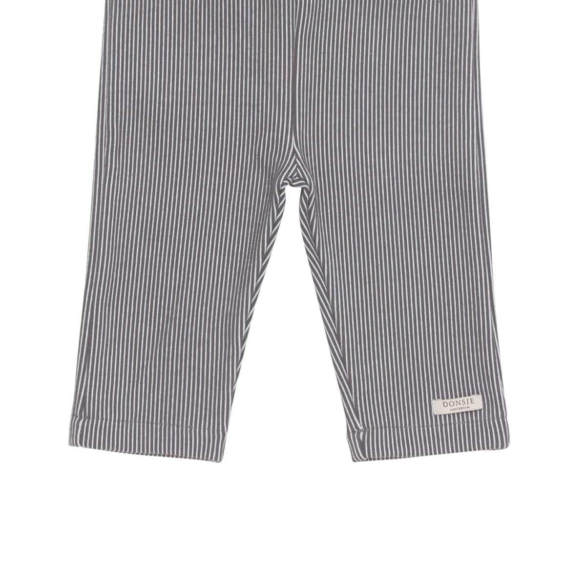 Teijs Trousers | Cloudy Grey - White Striped