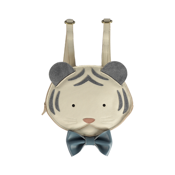 Tendo Backpack | Festive White Tiger | Cream Leather – Donsje 