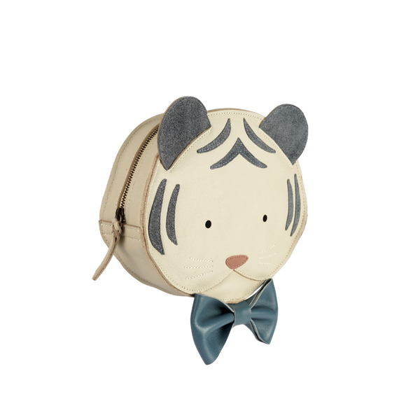 Tendo Backpack | Festive White Tiger | Cream Leather