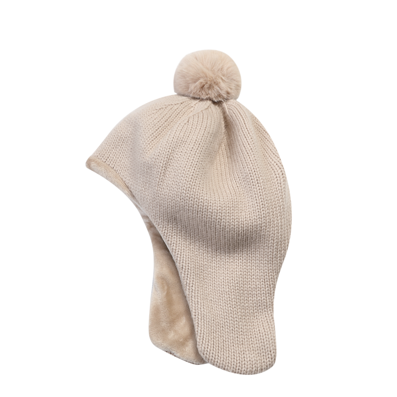 Tirza Hat | Soft Sand Teddy