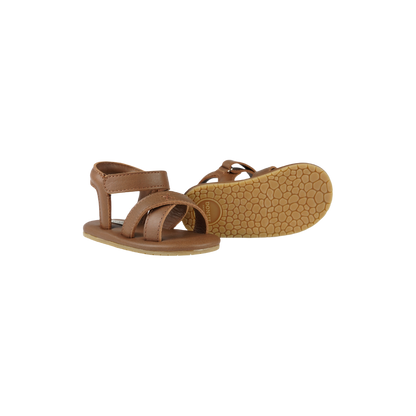 Tobi Sandals | Cognac Classic Leather