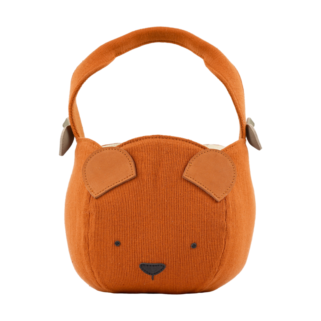 Tompo Basket | Pumpkin Bear | Maple Nubuck