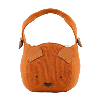 Tompo Basket | Pumpkin Bear | Maple Nubuck
