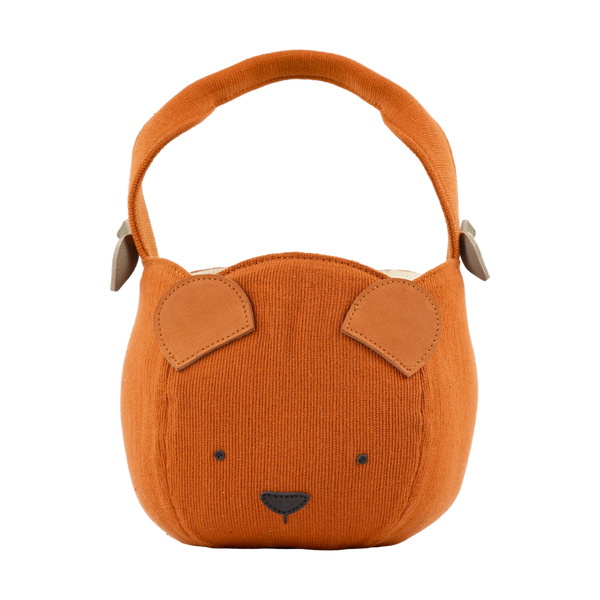 Tompo Basket | Pumpkin Bear | Maple Nubuck