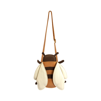 Toto Purse | Bee | Camel Classic Leather