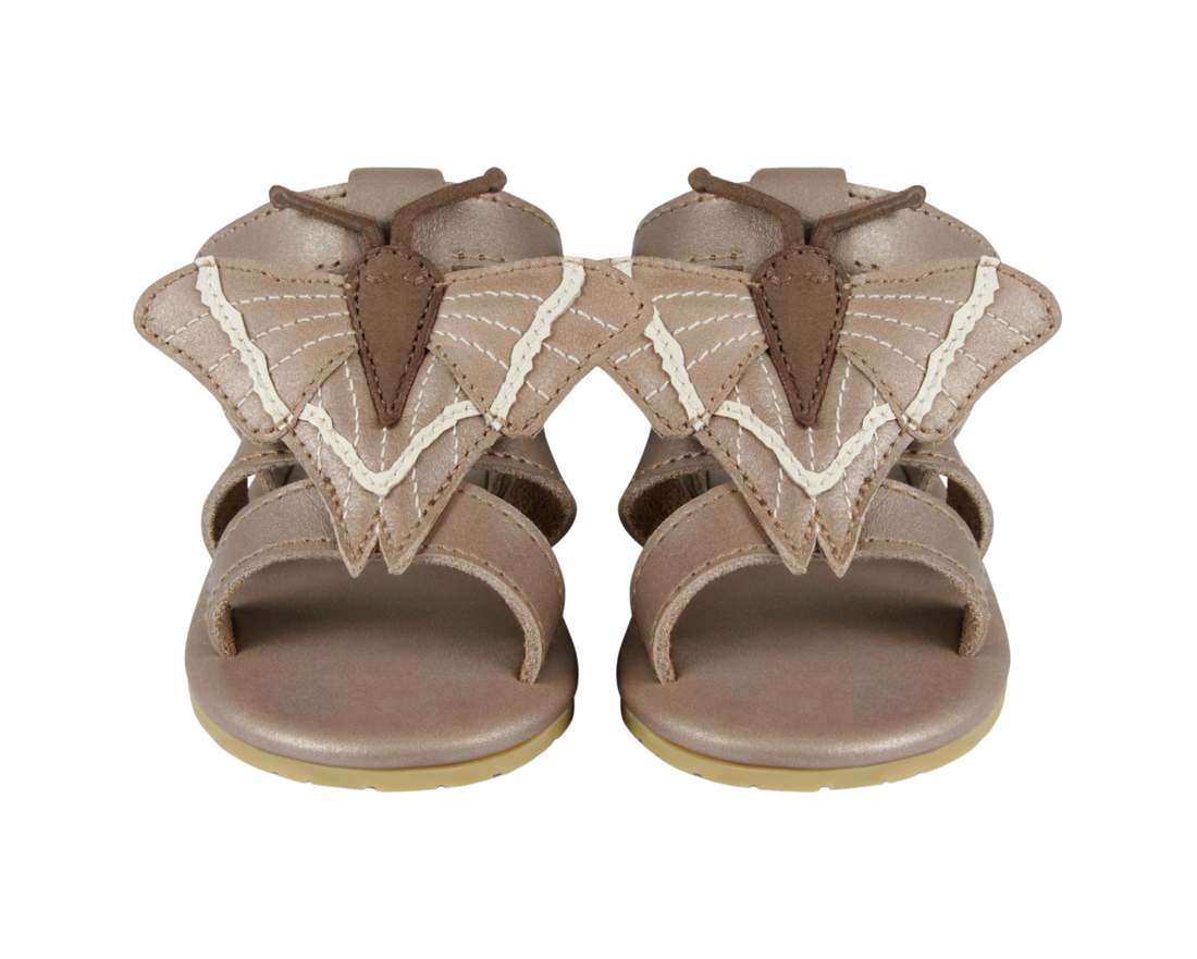 Tuti Sky | Night Butterfly | Truffle Metallic Nubuck