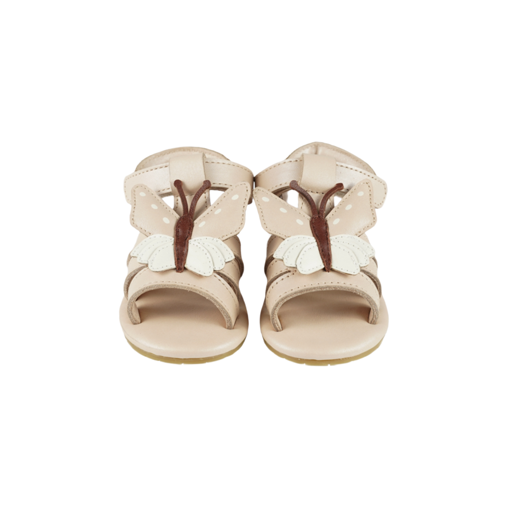 Tuti Sky Sandals | Butterfly | Powder Metallic Nubuck