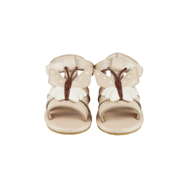Tuti Sky Sandals | Butterfly | Powder Metallic Nubuck
