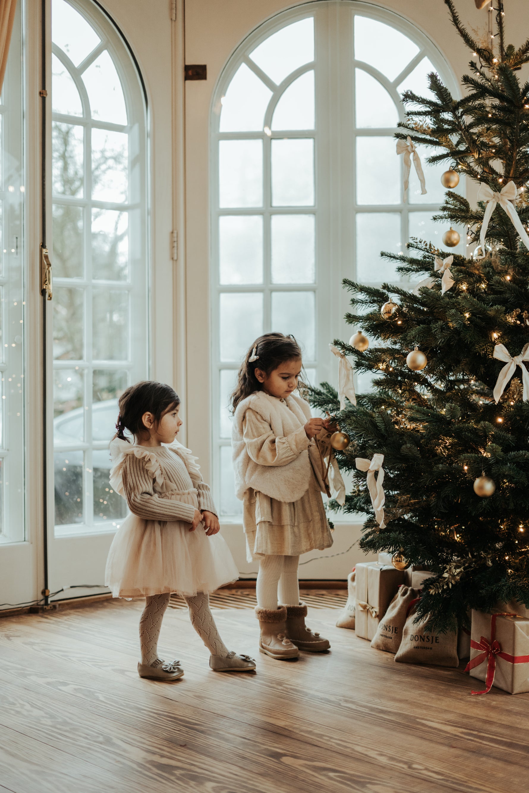 Donsje Amsterdam Ikea Kids Girls Skirt In Offwhite