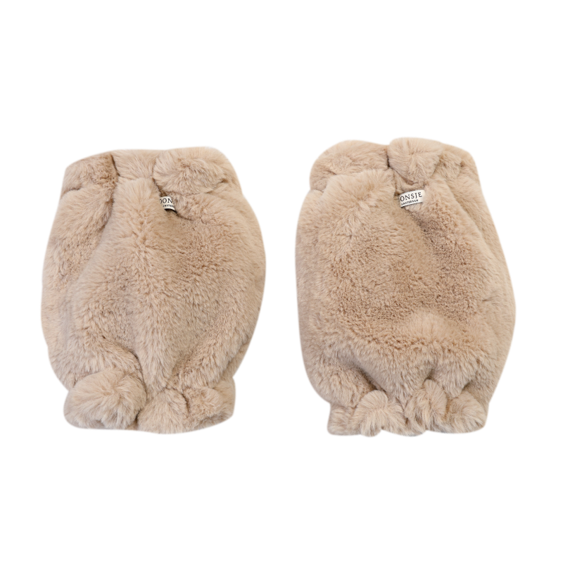 Widya Leg Warmers | Soft Sand Teddy