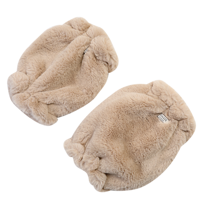 Widya Leg Warmers | Soft Sand Teddy