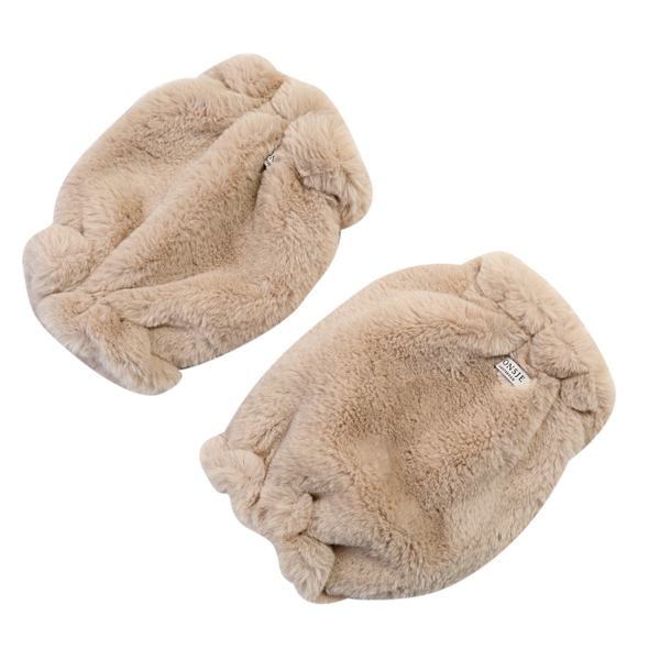 Widya Leg Warmers | Soft Sand Teddy