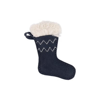 Wonda Hairclip | Stocking | Navy Nubuck