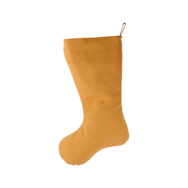 Xmas Stocking | Caramel Nubuck