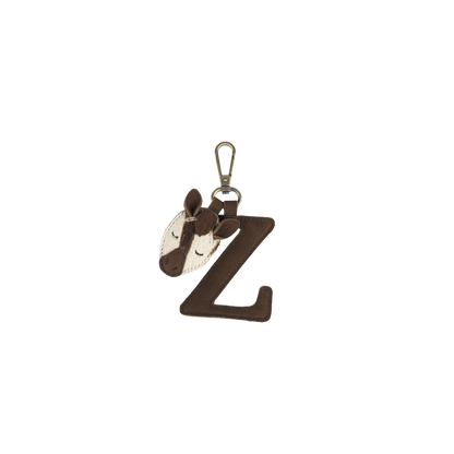 Alphabet Keychain Large | Z | Chocolate Nubuck