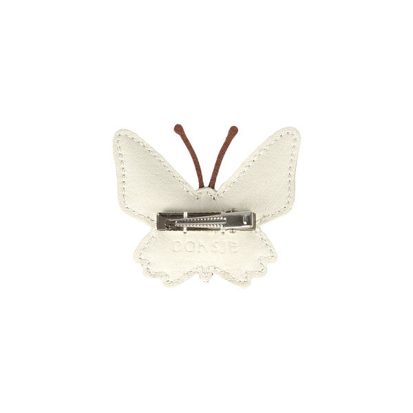 Zaza Sky Hairclip | Butterfly | Powder Metallic Nubuck