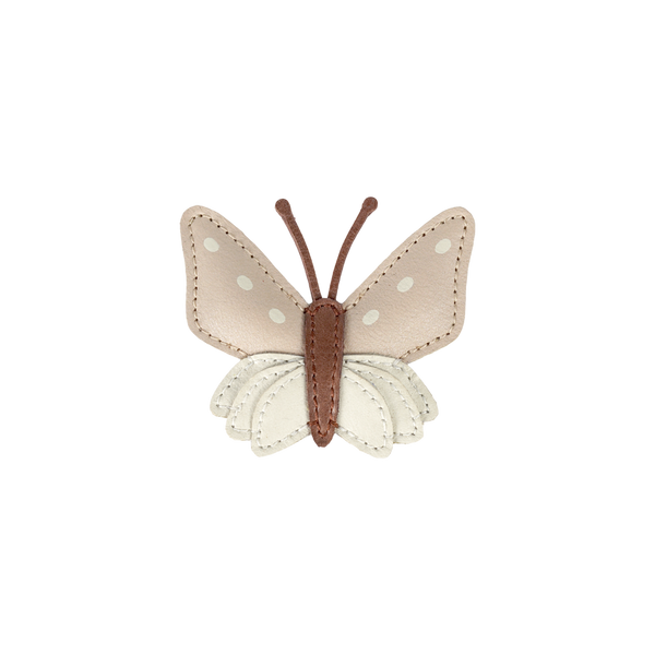 Zaza Sky Hairclip | Butterfly | Powder Metallic Nubuck