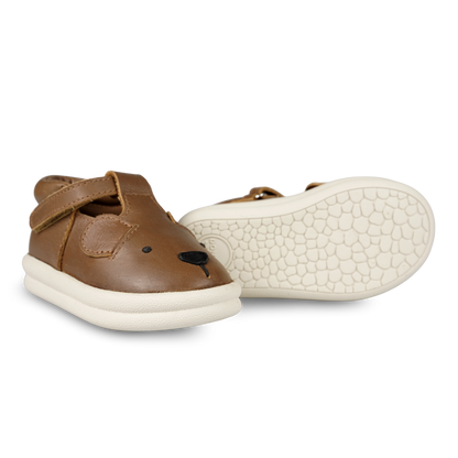 Zazo Classic Shoes | Bear | Cognac Classic Leather