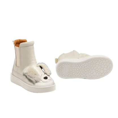 Thuru Exclusive Boots | Golden Retriever | Ivory Leather