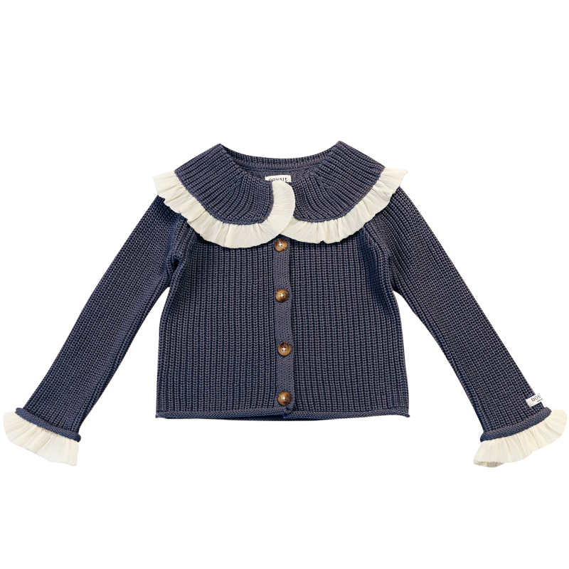 Zoila Cardigan | Blue Marine