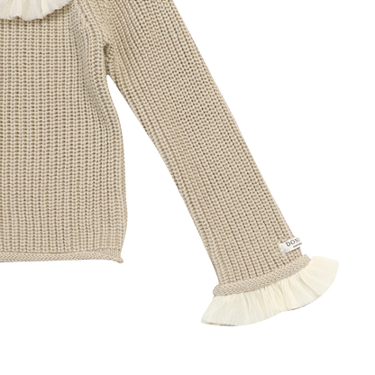 Zoila Cardigan | Oyster Grey