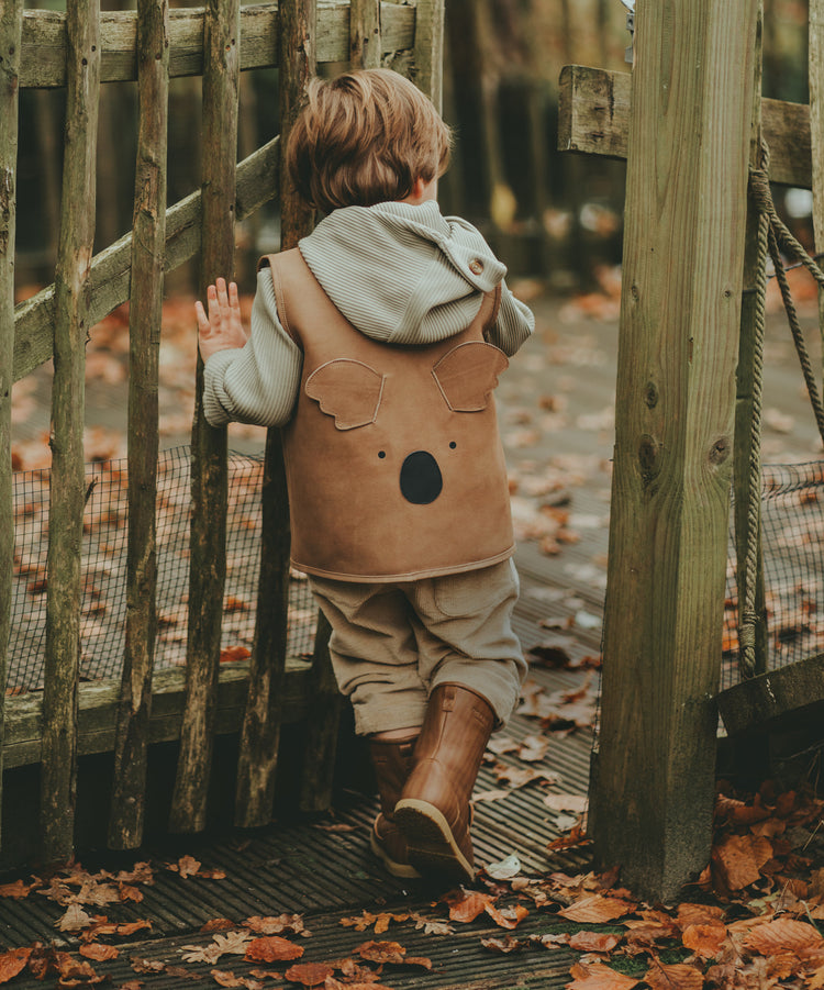 Donsje Amsterdam Marne Baby Unisex Hat In Brown main image 1