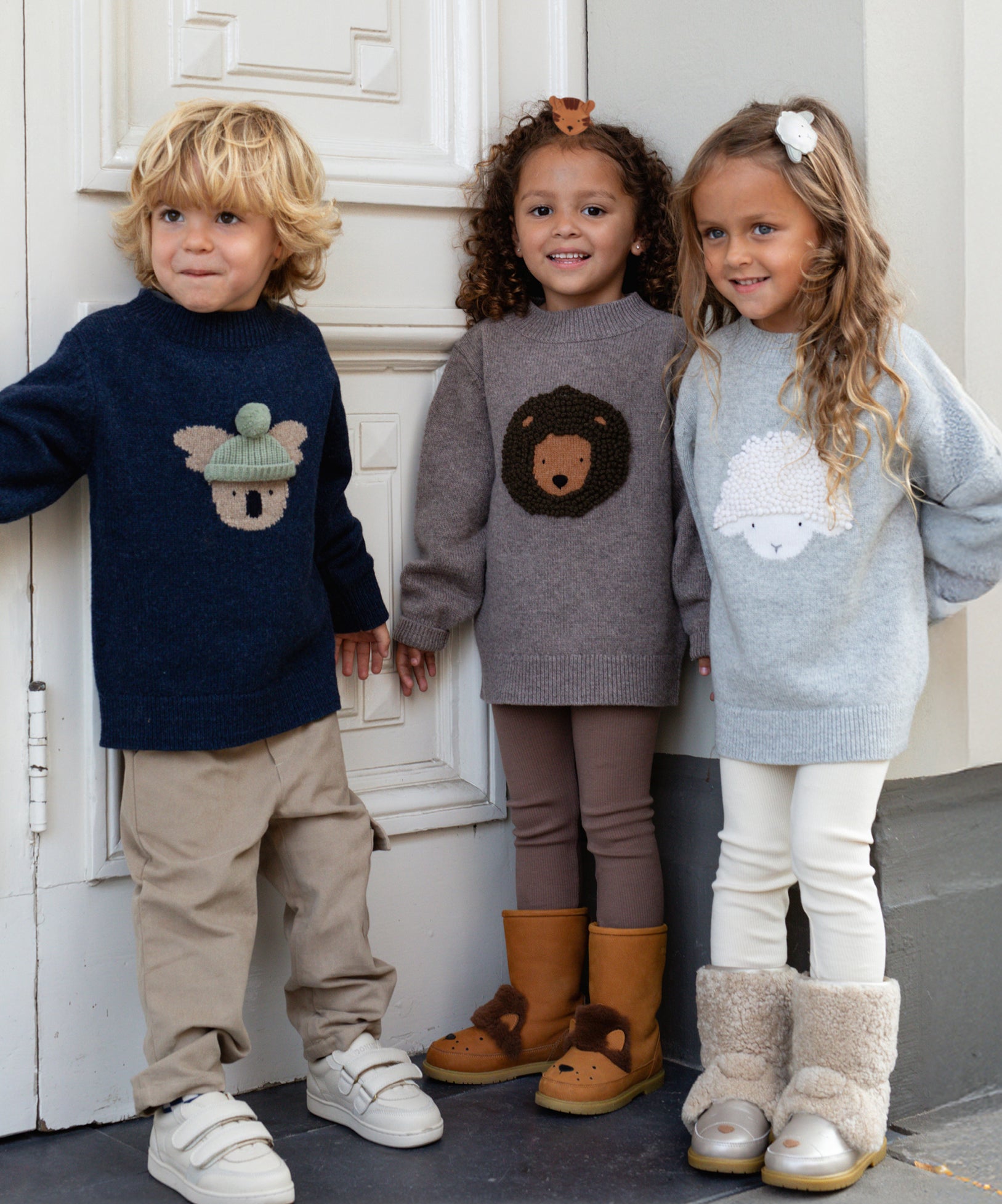 Donsje Amsterdam Olb Baby Boys Pants In Beige main image 1