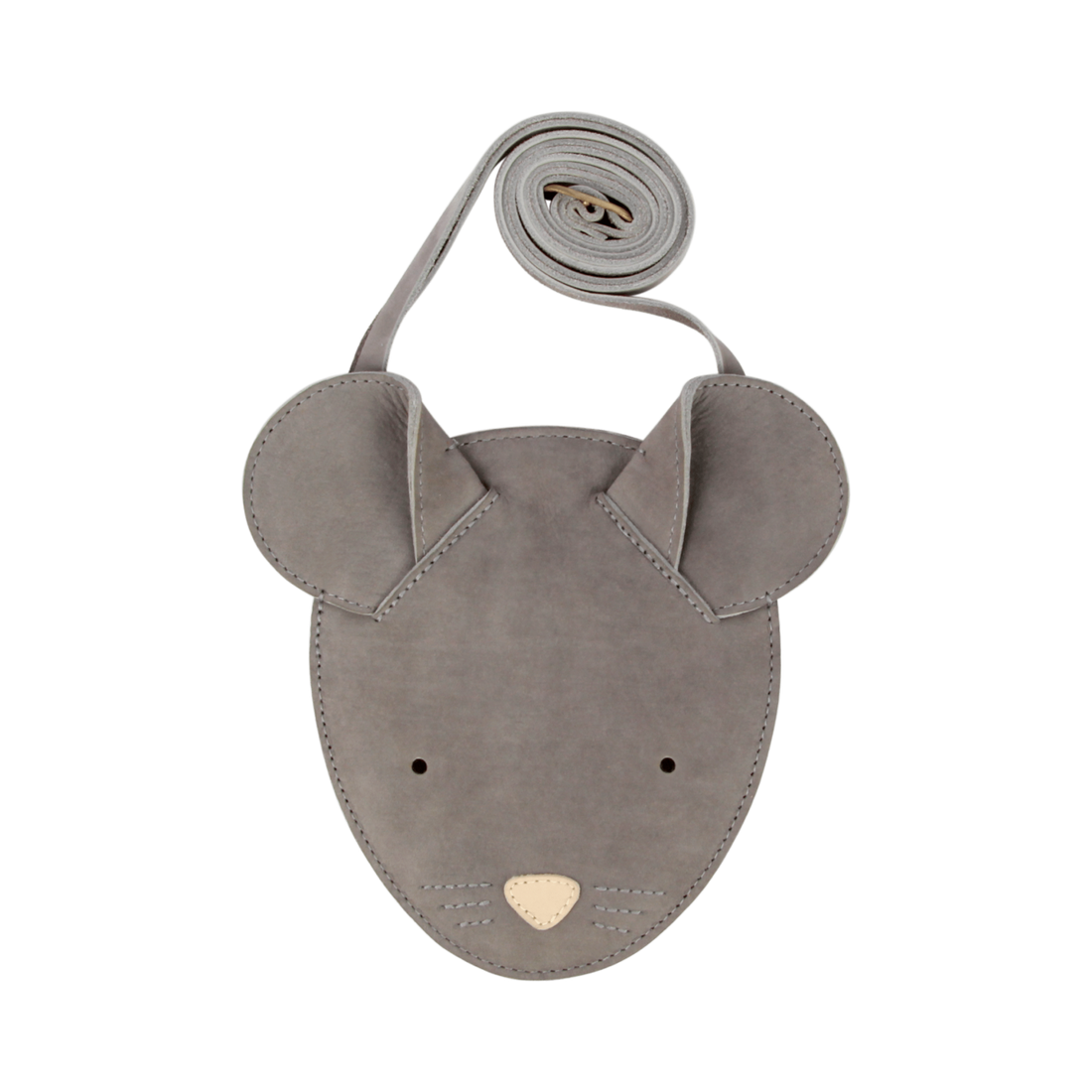 Britta Classic Purse | Mouse | Grey Nubuck