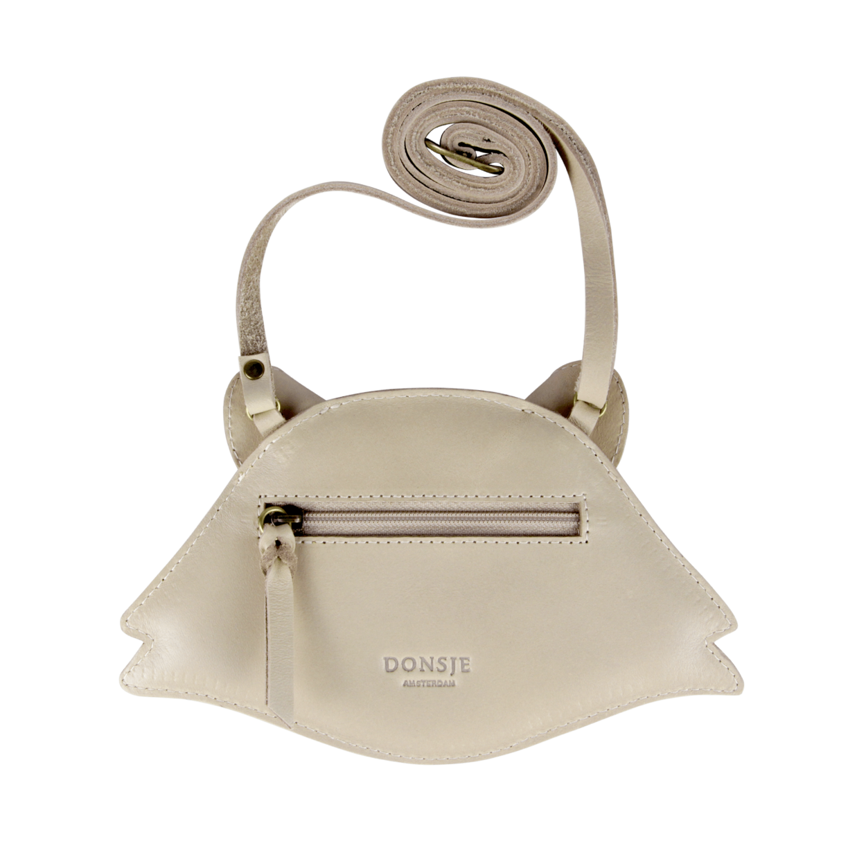 Britta Special Purse | Raccoon | Ivory Classic Leather