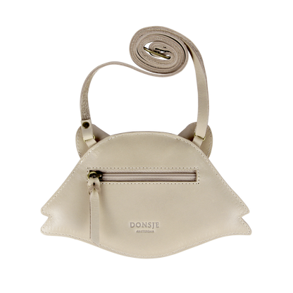 Britta Special Purse | Raccoon | Ivory Classic Leather